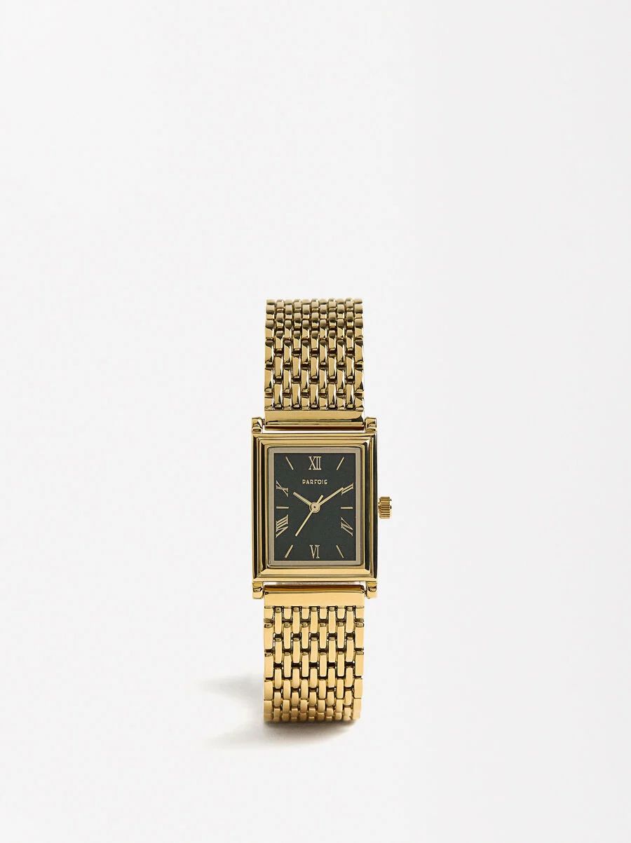 Parfois Watch With Stainless Steel Wristband