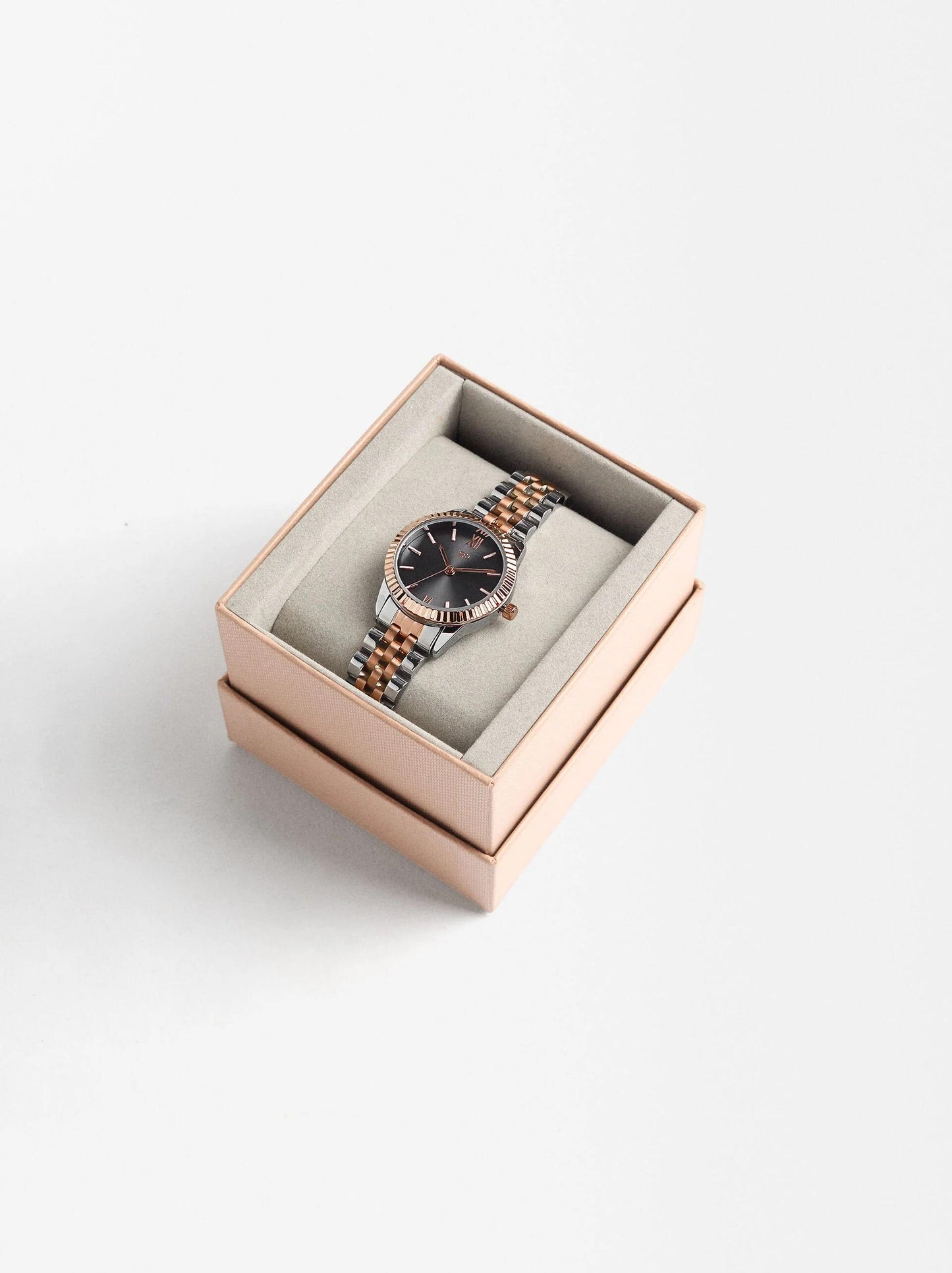 Parfois Watch With Two-Toned Steel Strap