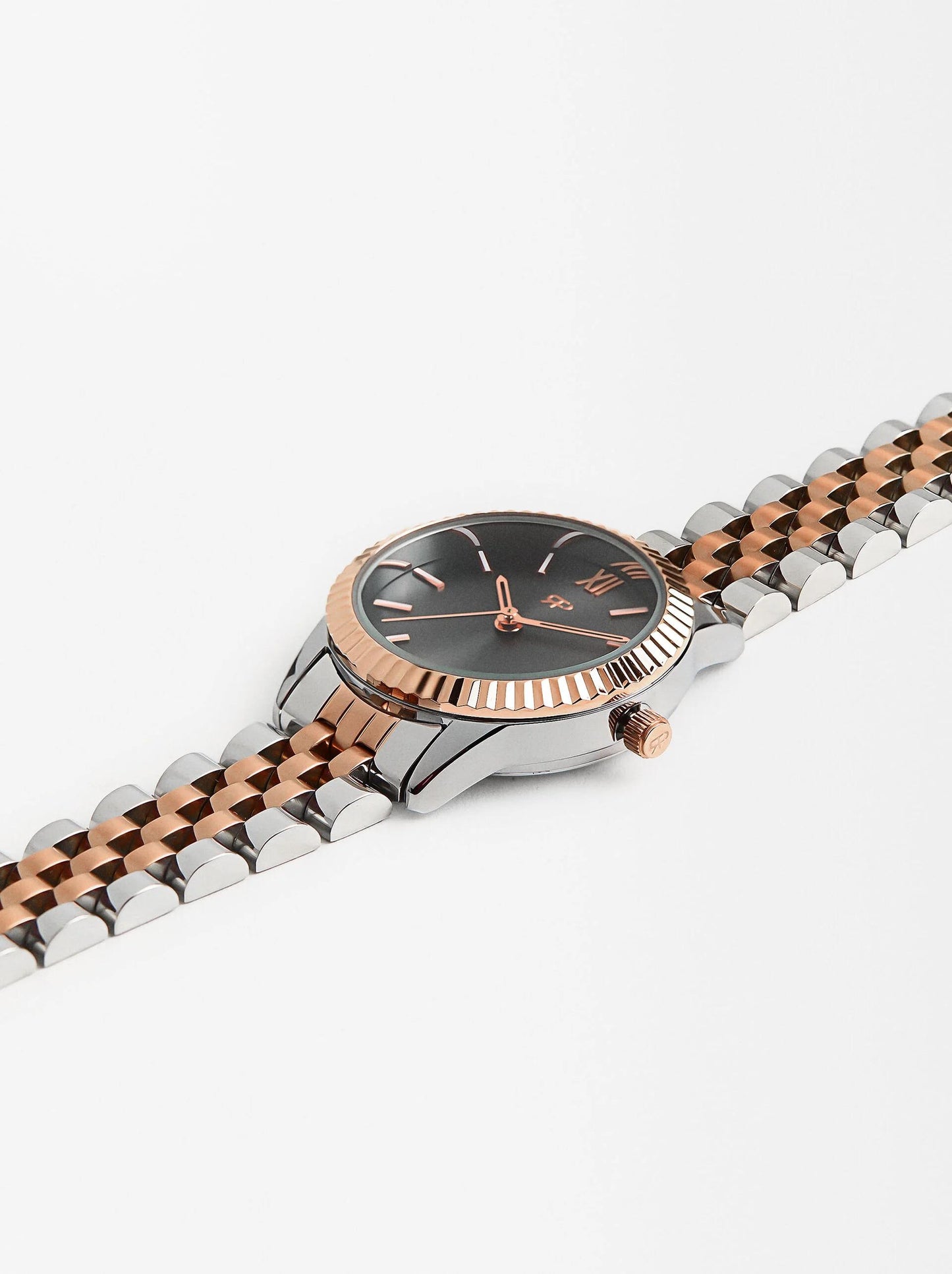 Parfois Watch With Two-Toned Steel Strap