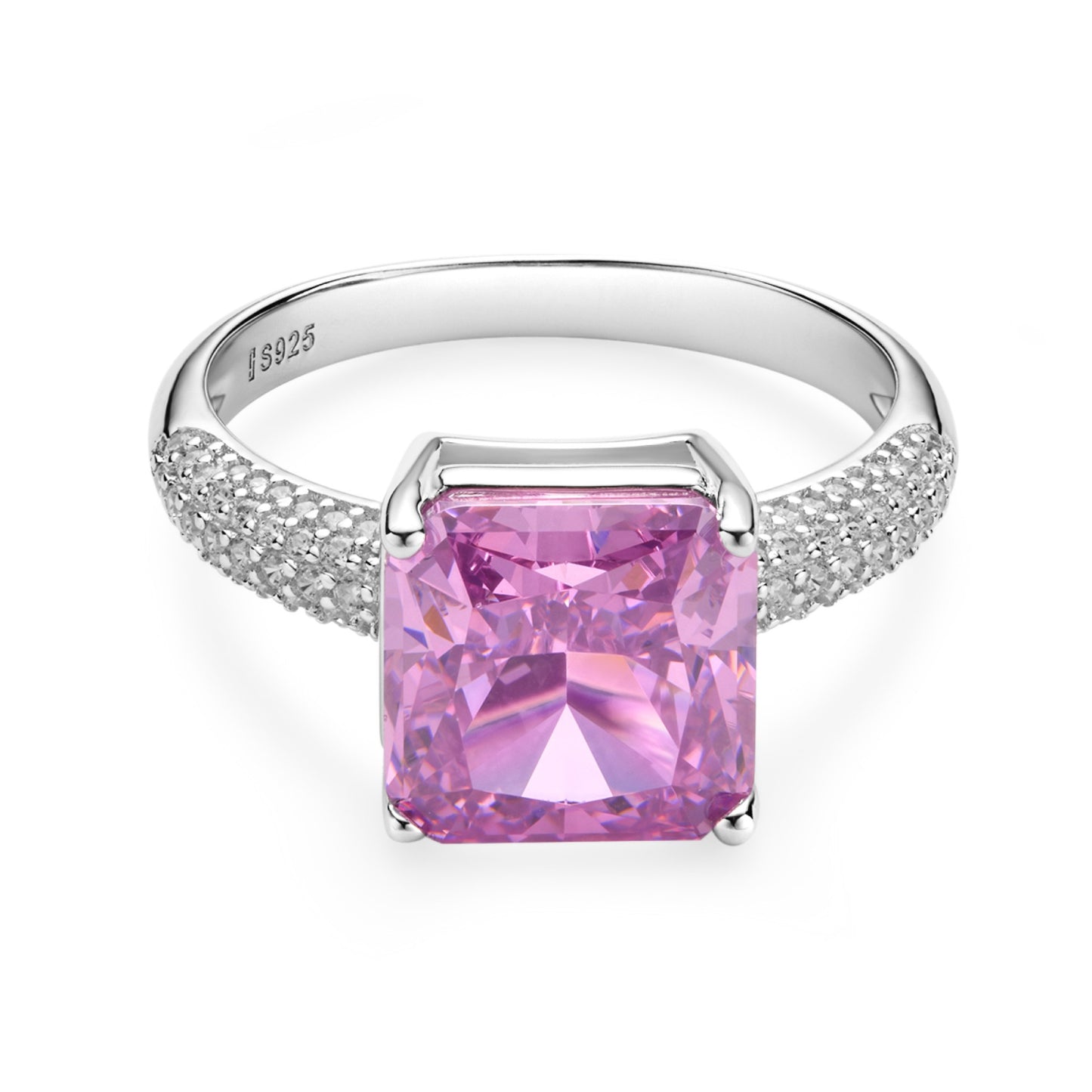 Sterling Silver 925°.  CZ Ring